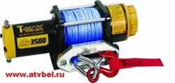 Лебедка для квадроцикла T-MAX ATW-PRO 3500 с синтетическим тросом  W0520 - фото 4954