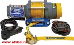 Лебедка электрическая для ATV Superwinch Terra25 с синтетическим тросом  W0856 
