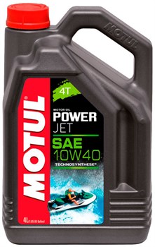 Масло для гидроцикла MOTUL POWERJET 4T 10W40 4 литра  105874 - фото 5918