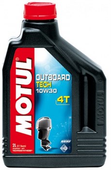 Масло MOTUL OUTBOARD TECH 4T 10W30 2 литра  106446