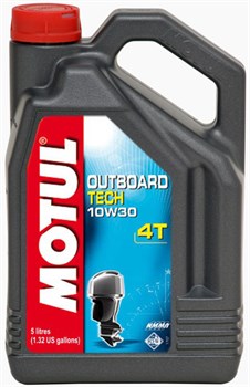 Масло MOTUL OUTBOARD TECH 4T 10W30 5 литров  106447