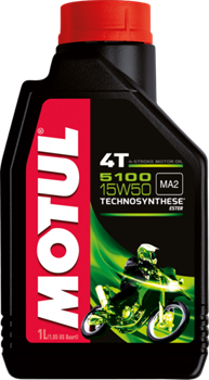 Масло MOTUL 5100 4T 15W50 1 литр  104080