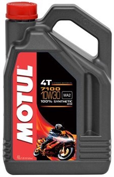 Масло MOTUL 7100 4T 10W30 4 литра  104090 - фото 6020