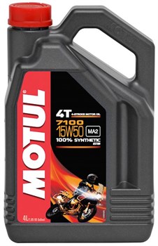 Масло MOTUL 7100 4T 15W50 4 литра  104299 - фото 6026