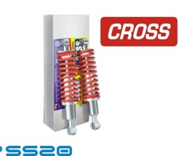 Амортизатор передний в сборе SS20 с пружинами Cross спорт для ATV BM 700 Jumbo (к-т 2 шт) - фото 7954