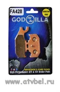 Тормозные колодки усиленные GODZILLA  FA428